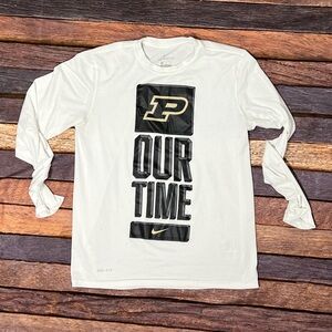 Purdue Boilermakers NCAA Collegiate Nike Dri - Fit Sports Athletic Shirt